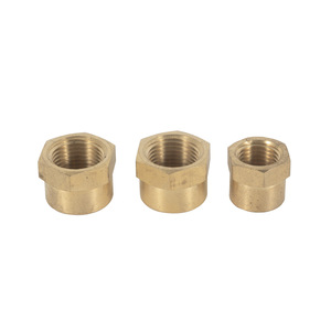 Copper Plug 1/4 In NPT Internal Thread Industrial Plumbing Fitting Durable Design - Product Image 2