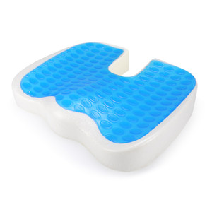 Cân bằng Coccyx sân vận động Ghế văn phòng Xe Lăn Sun Lounger nhung tuyến tiền liệt sang trọng Gel Bộ nhớ bọt ghế Pad đệm - Product Image 5