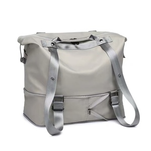 Bolsa de Gimnasio Personalizada de Poliéster, Informal, Impermeable, con Diseño Moderno, para <span class=keywords><strong>Viajes</strong></span> de Fin de Semana, Deportes, Yoga, con Cierre de Cremallera - Product Image 5