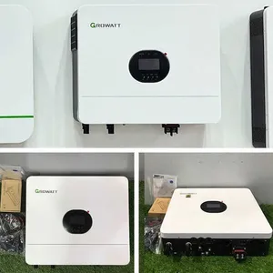 โปรโมชั่นอินเวอร์เตอร์ไฮบริดพลังงานแสงอาทิตย์ Growatt Single Phase Off Grid 3.5kw 5kw 6kw SPF 6000 Plus EU รุ่น Growatt SPF 6000 Plus Growatt H - Product Image 1