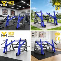 Máquina de Sentadillas Profundas HUANYU DM13 de Acero para Gimnasio Comercial - Diseño Duradero para Ejercicios de Piernas con Capacidad de 100 kg