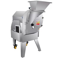 Hete Verkopende Multifunctionele Fruit-En Groentesnijmachine, Volautomatische Aardappel-En Komkommersnijmachine