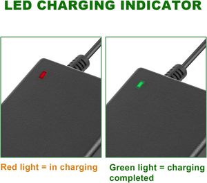 Cargador de batería para patinete eléctrico, cargador de batería de litio para silla de ruedas eléctrica, 29V, 24V, 2A, 3A, 4A, 5A - Product Image 5