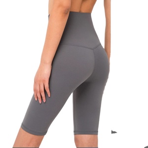 Shorts de Yoga <span class=keywords><strong>para</strong></span> Mujer, Verano 2026, Sin Costuras, Transpirables, de <span class=keywords><strong>Cintura</strong></span> Alta <span class=keywords><strong>y</strong></span> Levanta Glúteos, de Secado Rápido, <span class=keywords><strong>para</strong></span> Fitness - Product Image 3