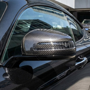 ฝาครอบกระจกมองหลังคาร์บอนไฟเบอร์แห้งแบบดัดแปลงสำหรับ Mercedes-Benz GT/SLK OLIVER รุ่น AMGGTSLKSLCSLS อัพเกรด - Product Image 2