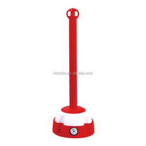 Poste de la cadena de tráfico, soporte de advertencia, reflectores, señal de guía, delineador de carretera, poste, divisor de plástico fijo, barrera llena de agua - Product Image 1