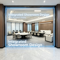 Conception personnalisée de mobilier d'entreprise, aménagement intérieur commercial, solution clé en main, conception de modèle 3D, matériaux personnalisés