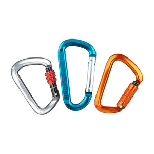 Bán Buôn 7075 Hợp Kim Nhôm Đi Bộ Đường Dài <span class=keywords><strong>Carabiner</strong></span> Nhôm Khóa Leo Núi <span class=keywords><strong>Carabiner</strong></span> Đầy Màu Sắc Mùa Xuân Clip - Product Image 4