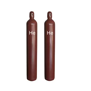 Hoog Zuiver Heliumgas Gevuld In Stalen Cilinders
