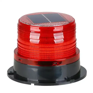 Segnale del <span class=keywords><strong>traffico</strong></span> avviso faro lampeggiante luce esterna di sicurezza Flash Led luce solare magnetica - Product Image 2
