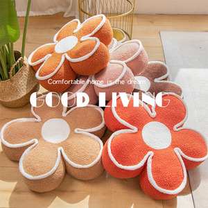 Coussins de siège en forme de fleur, support lombaire doux et moelleux pour salon, chambre à coucher, bureau, balcon - Product Image 1