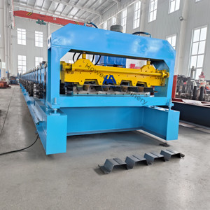 Factory Price Full Automatic Metal Decking Panel <strong>Tiles</strong> <strong>Making</strong> <strong>Machine</strong> Steel Floor Deck Roll Forming <strong>Machine</strong> - Product Image 2
