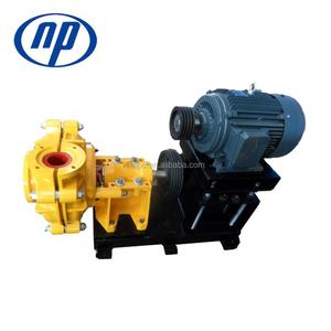 Pompe à boue de sable de silice électrique monophasée Naipu 6X4D à basse pression avec trémie et carter unique, personnalisable OEM - Product Image 3