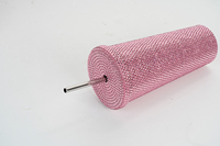 BOUTEILLE THERMOS 750ML À DOUBLE PAROI EN ACIER INOXYDABLE AVEC DIAMANT CLOU À PAILLETTES SANS LOGO