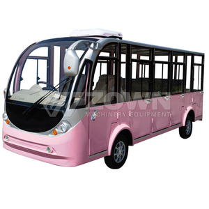 Autobús Eléctrico de Turismo de Larga Distancia a Precio Económico, con Asientos Cómodos y Baja Velocidad, para Uso en Zoológicos, Zonas Turísticas, Villas y Hoteles - Product Image 4