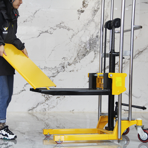 WEMALiFT Lichtgewicht Stapelwagen Op Maat Gemaakt Platform Handpallettruck met 90mm Verlaagde Vorkhoogte - Product Image 6