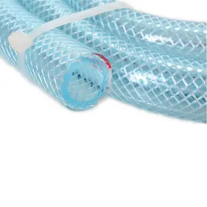 OEM high quality competitive price pvc fiber braided hose pvc dacron reinforced hose