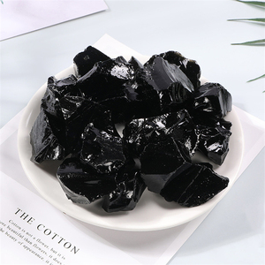 Поставка с завода экологически чистый стеклянный камень с кристаллами, цветной необработанный камень, ароматерапия, размагничива - Product Image 4