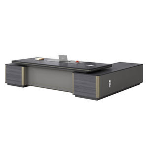 Escritorio de oficina ejecutivo moderno para Jefe o gerente, muebles de lujo para CEO con certificación CE, en la parte superior de la marca de fábrica - Product Image 5