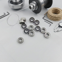 Roulement à billes à gorge profonde en acier inoxydable SMR85ZZ pour moulinet de pêche 5x8x2.5mm, anti-corrosion, étanche à l'eau salée, précision P6, jeu C0