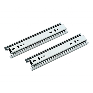 Im Lặng Mềm Đóng Cửa 40 Mm Chiều Rộng 10 Inch Thép Không Gỉ Ba-Phần Ngăn Kéo Đường Sắt/Trượt Cho Đồ Nội Thất - Product Image 2