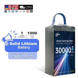 แบตเตอรี่ลิเธียมโพลิเมอร์มาตรฐาน HD UAV Power 14s 22000mAh สำหรับโดรน  อัตราการคายประจุ 10C  พร้อมหัวต่อ QS9 EC5 XT60 XT90 จาก Batterymakingcompany - Product Image 1