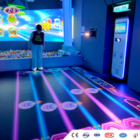 Jeux de projection interactive sur sol mobiles personnalisables, expérience sportive immersive, projecteur pour lancement de produits