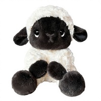 Jouet en peluche mouton personnalisé en usine, en coton PP super doux, haute qualité, fonction anti-stress, design anime, mignon, kawaii, brodé