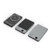 Gadgets électroniques Nouvelle MINI Banque d'alimentation sans fil mince Magsafered pour batteries Support caché Banques d'alimentation 3 en 1 avec écran
