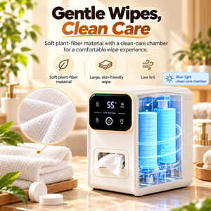 <b>Electric</b> Hot and Cold Towel Warmer <b>Portable</b> Towel <b>Heater</b> with Independent Water Tank Touch Screen for Salon Spa Household - Product Image 4