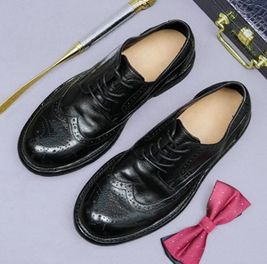 Mocassins pour hommes, nouvelle mode, décontractés et formels, en cuir respirant avec semelle intérieure en caoutchouc véritable, semelle souple, pour les occasions de fête - Product Image 1