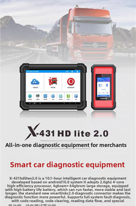 Yuanzheng X431 <span class=keywords><strong>HD</strong></span> Lite Instrument de diagnostic de défaut d'ordinateur de voiture anglais Entretien de véhicule diesel et essence intégré - Product Image 2
