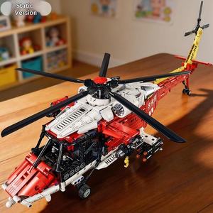 Bloques de Construcción de Plástico Compatibles con Aviones Armados de Estilo Nuevo, Juguete Educativo de Ensamblaje para Niños, Regalo de Moda - Product Image 6