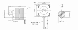 Controlador Industrial Lineal de Alto Torque, Controlador de Motor Híbrido Nema23 de Circuito Cerrado 57D7412-18, Alto Torque, Alta y Baja Velocidad - Product Image 1