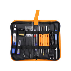 Kit de fer à souder transfrontalier 21 pièces à température réglable 60W pour réparation domestique, norme européenne 220V - Product Image 5