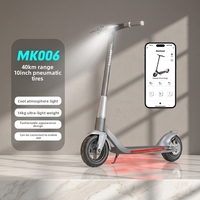 Scooter Eléctrico Plegable Fanlin de 10 Pulgadas, Diseño Moderno, para Adultos, de Aleación de Aluminio, Inflable, 350W, 25km/h, para Viajes Diarios