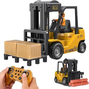Ept 11ch điều khiển từ xa Xe Nâng Đồ chơi quy mô 1:24 chiếu sáng âm nhạc <span class=keywords><strong>RC</strong></span> xe tải phun <span class=keywords><strong>RC</strong></span> xe nâng xe - Product Image 1