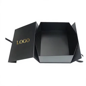 Hot Sale Luxury Folding Magnetic Rigid Gift <b>Box</b> <b>Flat</b> <b>Pack</b> Recyclable Eco-Friendly Cosmetic Jewelry Perfume Watch Embossing - Product Image 3