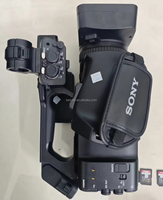 Nouveau Caméscope Portable Professionnel PXW-Z200 avec Zoom Optique 24x, IA Intégrée, 4K XDCAM, Appareil de Diffusion en Direct, Matériau Plastique