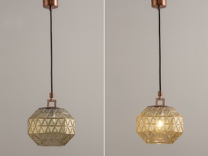 Moderno ed elegante vetro di protezione alogena carciofo antico lampadari lampade a sospensione in vetro ciotola - Product Image 5