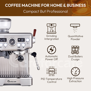 Cafetera Barista Semiautomática Inteligente para Espresso y Latte, de Grano a Taza - Product Image 3