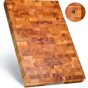 <span class=keywords><strong>Planche</strong></span> à découper en bois à grain croisé à carreaux, planches à découper en bois pour fruits, <span class=keywords><strong>planche</strong></span> à découper à une poignée - Product Image 1