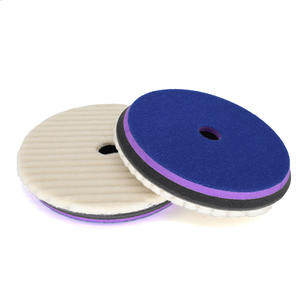 कार पॉलिश और देखभाल के लिए 5 "सफाई और वैक्सिंग कार दा मोटे मध्यम फाइन जापानी ऊन पॉलिश पैड - Product Image 2