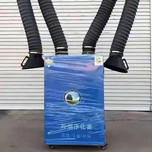 Hai cánh tay hút công nghiệp xách tay Hàn <span class=keywords><strong>fume</strong></span> <span class=keywords><strong>extractor</strong></span> Bụi Collector khói <span class=keywords><strong>extractor</strong></span> - Product Image 3