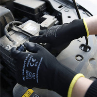 Équipement de protection individuelle CE EN388 4131X Gants de travail en PU Guantes De Trabajo pour l'assemblage électronique, l'entrepôt, le jardinage