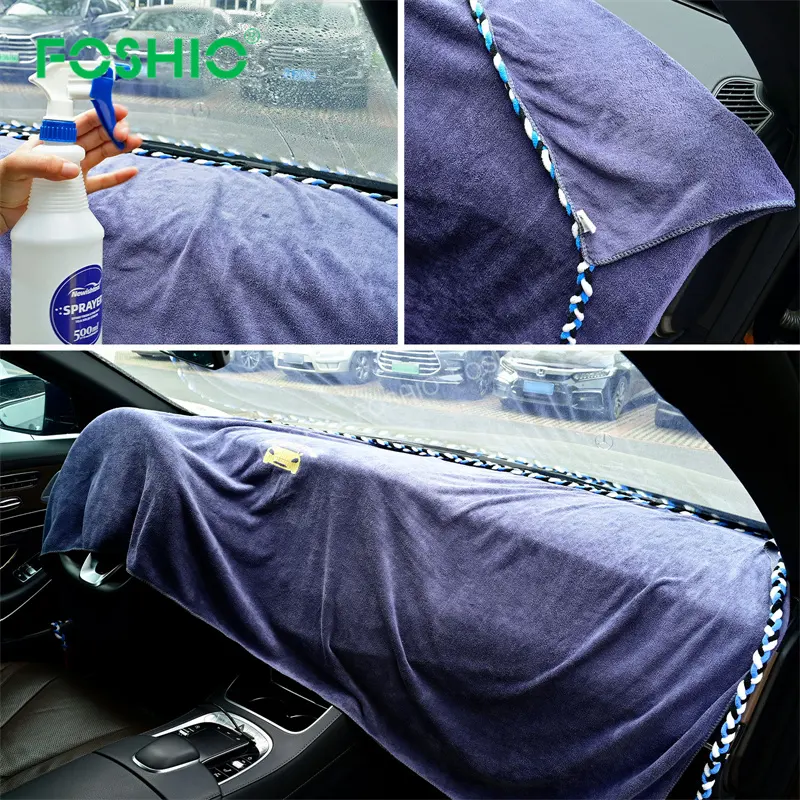 Foshio Design Window Tint Tools Car Dash Cover With Soak Rope