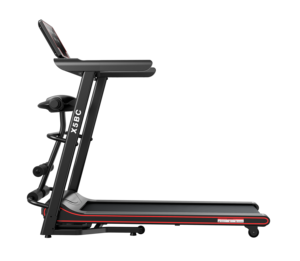 LFly X5BCM Folding <b>Treadmill</b> with Massage Pulse Sensor , Incline <b>Treadmill</b> with 12 Preset Programs, Heart Rate Monitoring - Product Image 4