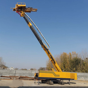 Machine pneumatique de forage d'eau montée sur chenilles entraînée par moteur diesel plate-forme de forage plate-forme de forage de puits - Product Image 3