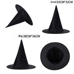 Chapeau de Sorcière Classique à Bord Pointu pour Halloween – Accessoire de Déguisement pour Fêtes, Carnavals et Événements Spéciaux - Product Image 2
