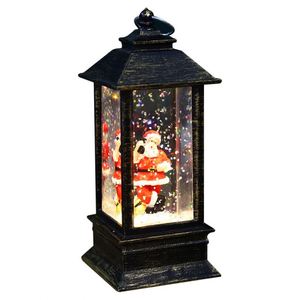 Classic Plastic <b>Small</b> Oil Lamp Telephone Booth Christmas Decorations LED Luminous Interior Desktop - Product Image 6